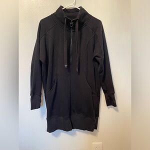 Athleta half zip sweater Dress with Pockets